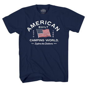 Camping World American Built Printed 100% Cotton Tee