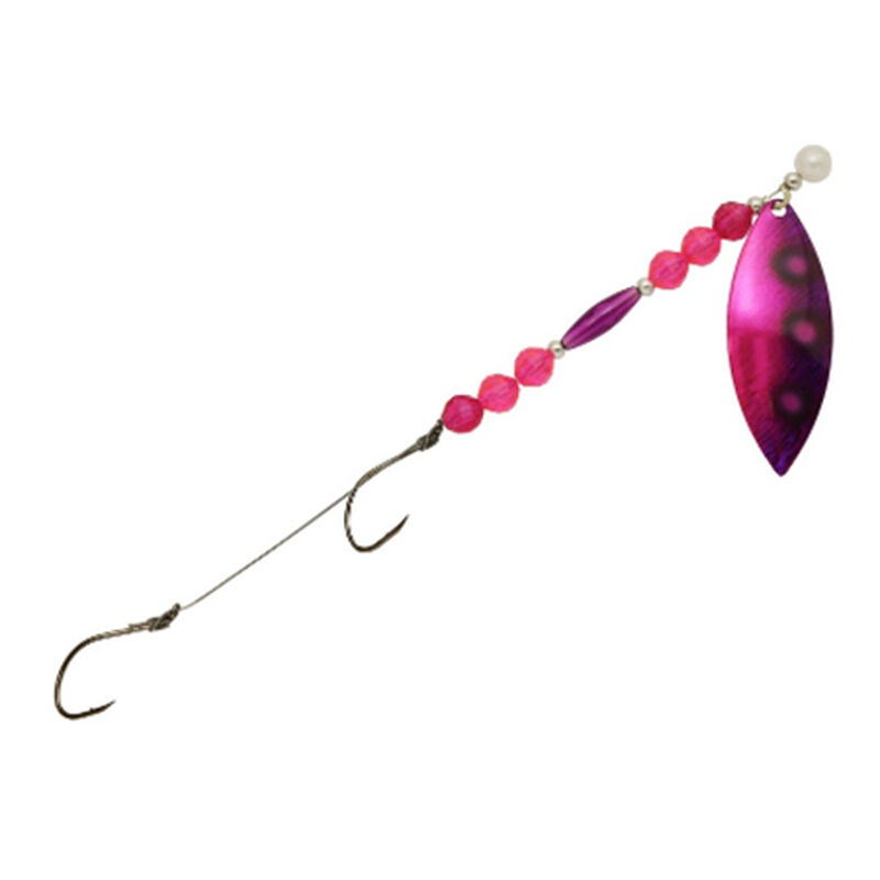 Three D Worm Harness Single Willow Blade image number 2