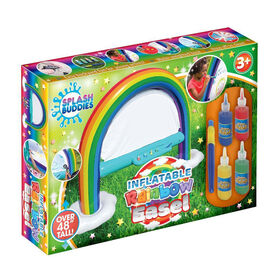 Splash Buddies Inflatable Rainbow Indoor Outdoor Coloring Easel