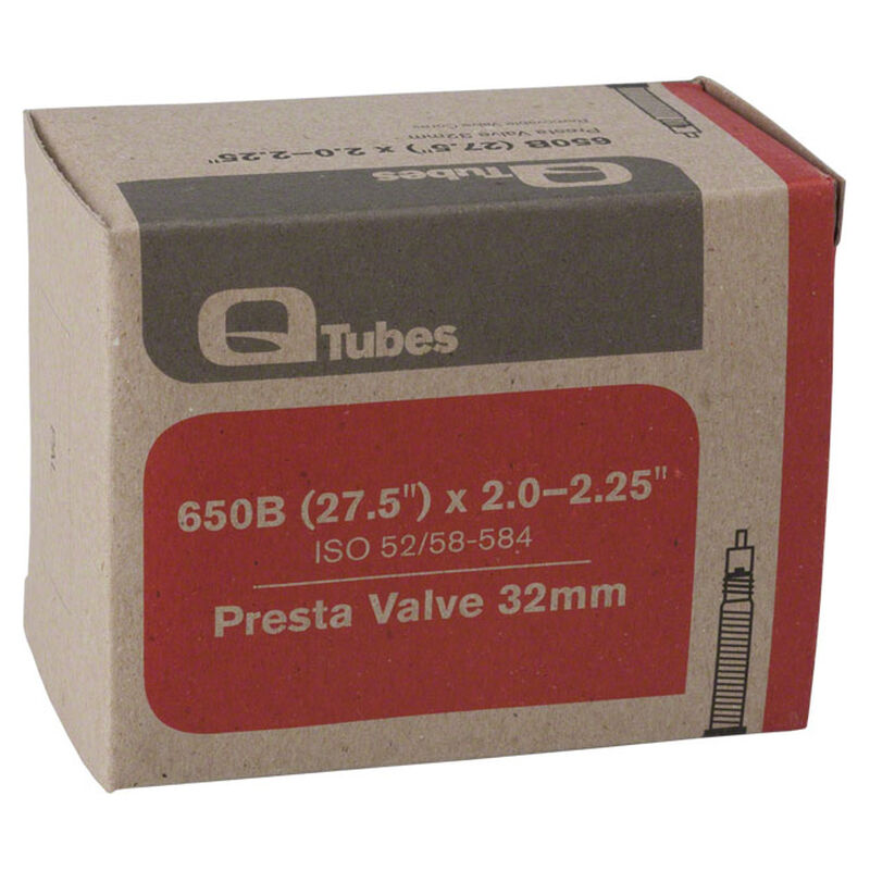 Q-Tubes Presta Valve Tube, 27.5" image number 1
