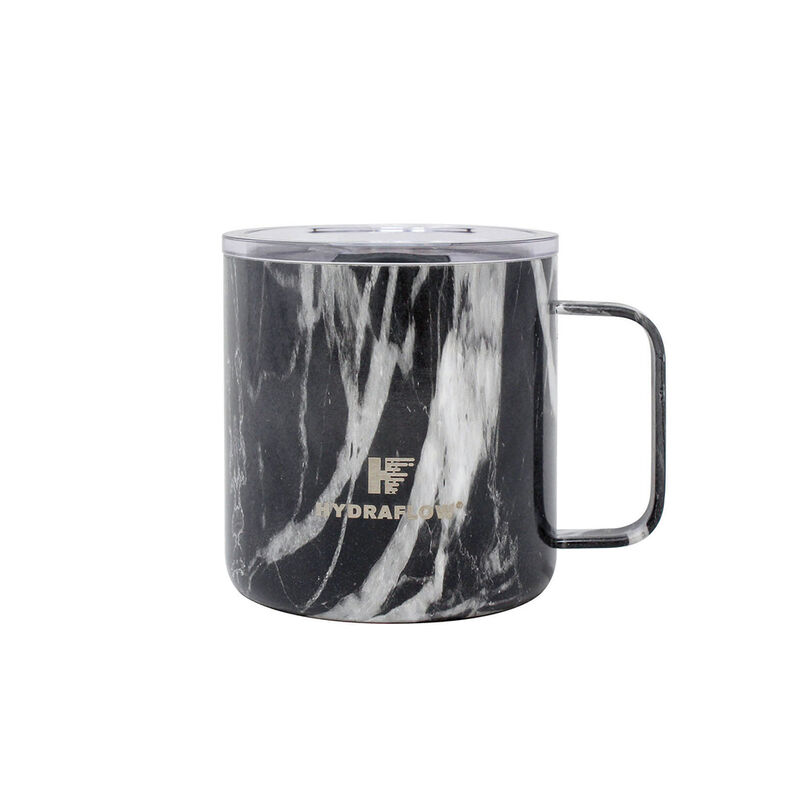 Hydraflow 10-oz. Parker Mug w/Lid, Black Marble image number 1