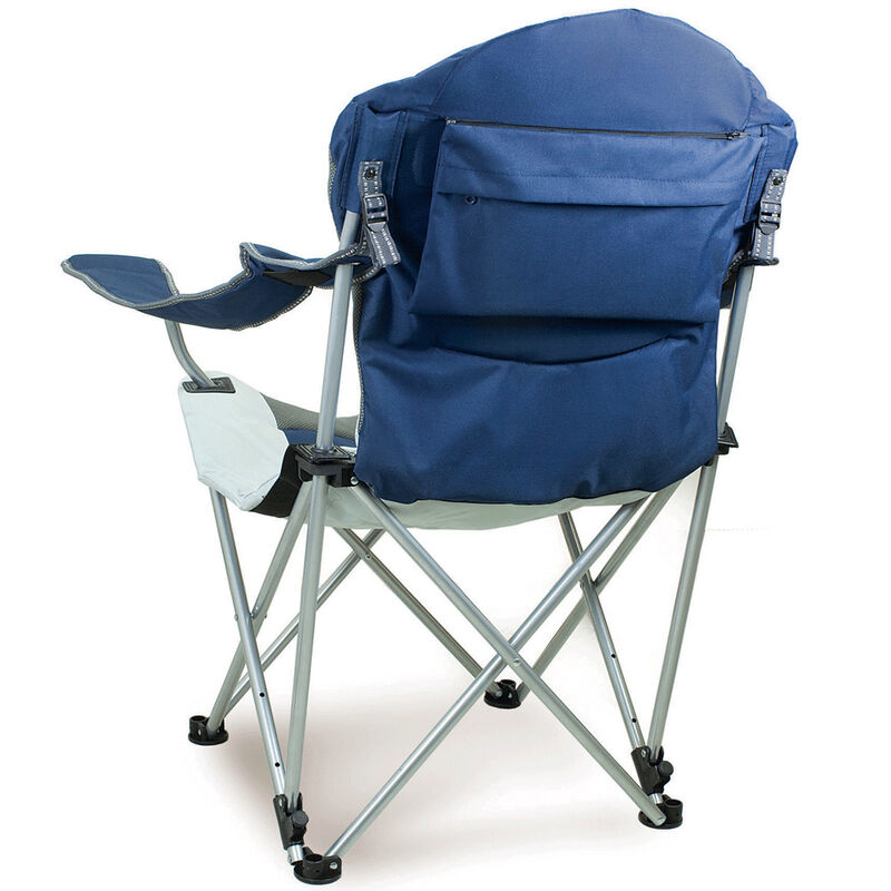 Reclining Camp Chair- Navy image number 3