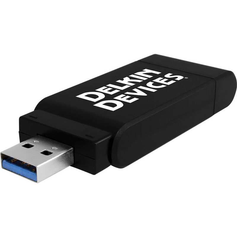 Delkin Devices USB 3.0 SD & MicroSD Memory Card Reader image number 1