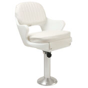 Springfield Yachtsman II Deluxe Chair Package With Non-Locking Slide, White