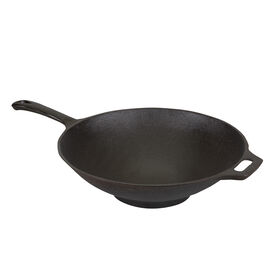 Stansport Pre-Seasoned Cast Iron Wok