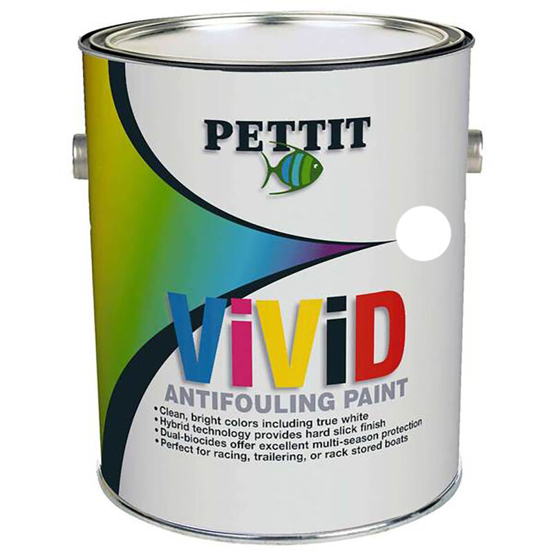 Pettit Vivid White Paint, Quart image number 1