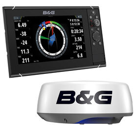 B&G Zeus3S 9 - 9" MFD Bundle w/ HALO20+ Radar