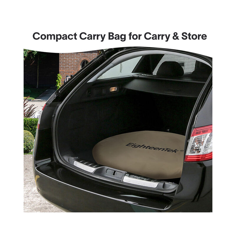 Eighteentek Pop-Up Screen House Tent, 10' x 10', Beige image number 5