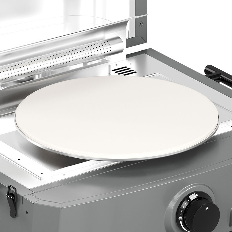 TYTUS Emberwood Pizza Oven with Grill and Prep Cart and Cover image number 6