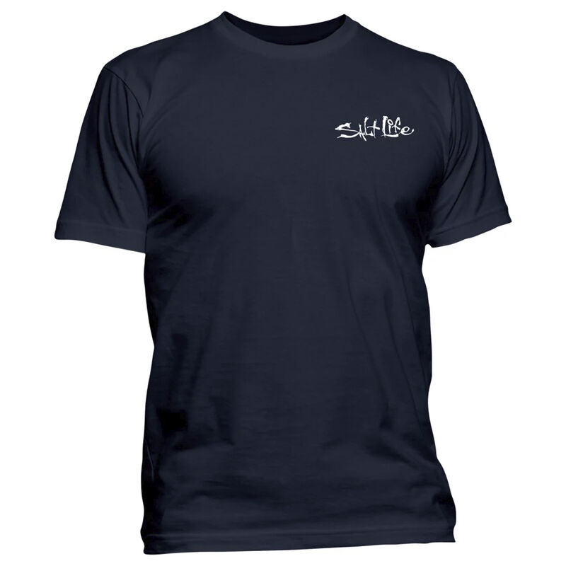 Salt Life Men's Hook Line & Sinker Short-Sleeve Pocket Tee image number 3