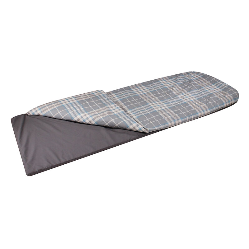 Disc-O-Bed Extra Large Duvalay Luxury Sleeping Pad, Ocean Plaid image number 3