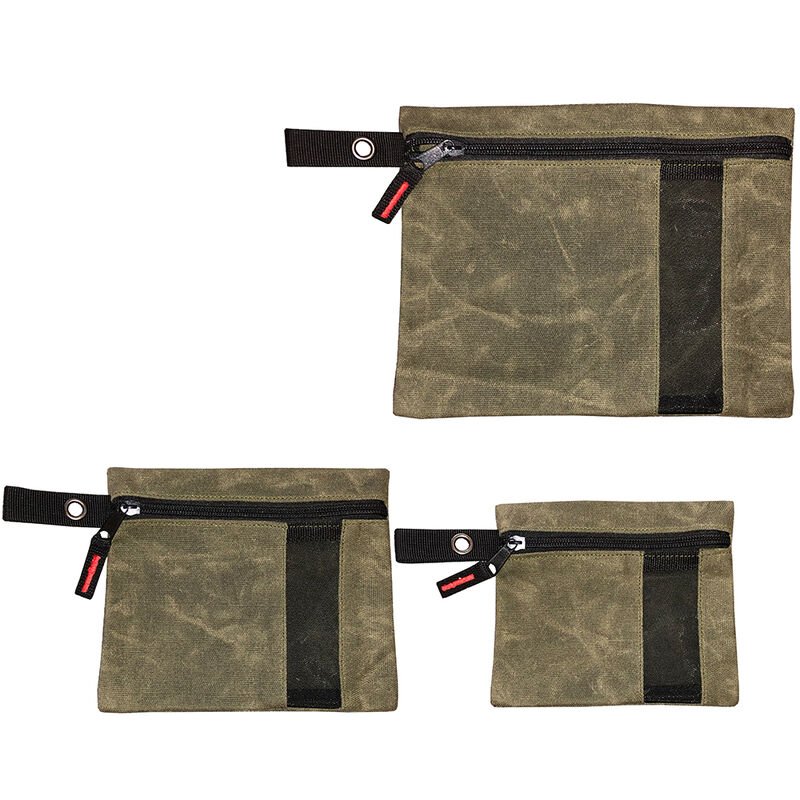 Overland Vehicle Systems Canyon Small Bags, #12 Waxed Canvas, Set of 3 image number 1
