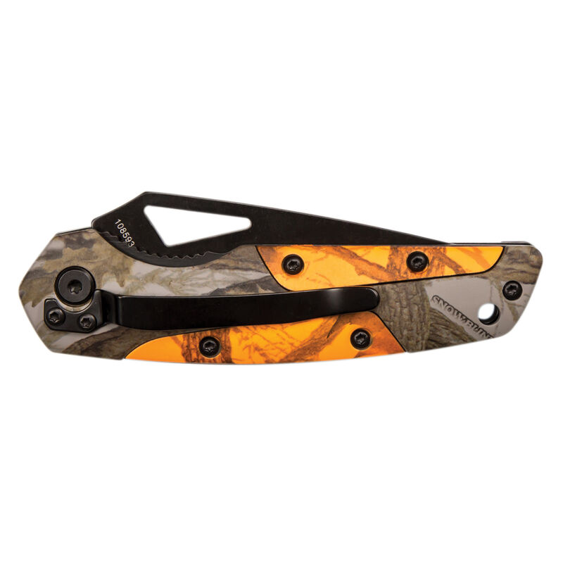 The Old Timer 2-Tone Camo Clip Folding Knife image number 3
