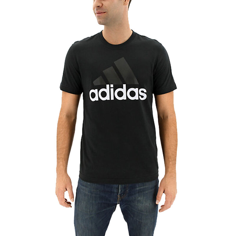 Adidas Men's Essential Linear Short-Sleeve Tee image number 5