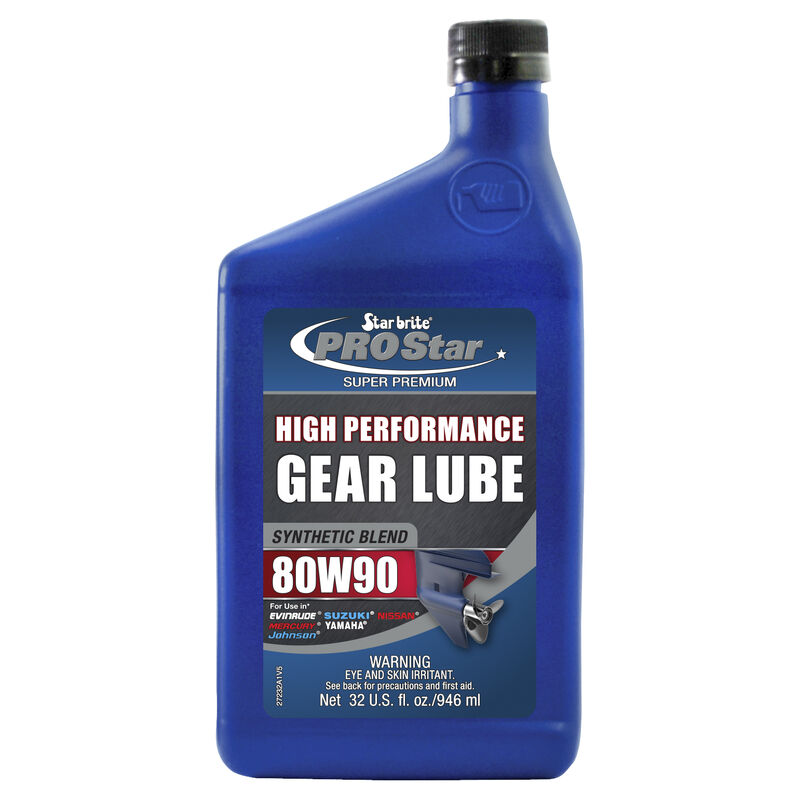 Synthetic Lower Unit Gear Lube 80W 90 32 oz. image number 1