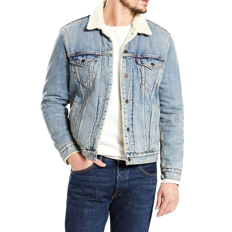 Levi's Men's Sherpa Trucker Jacket III image number 2
