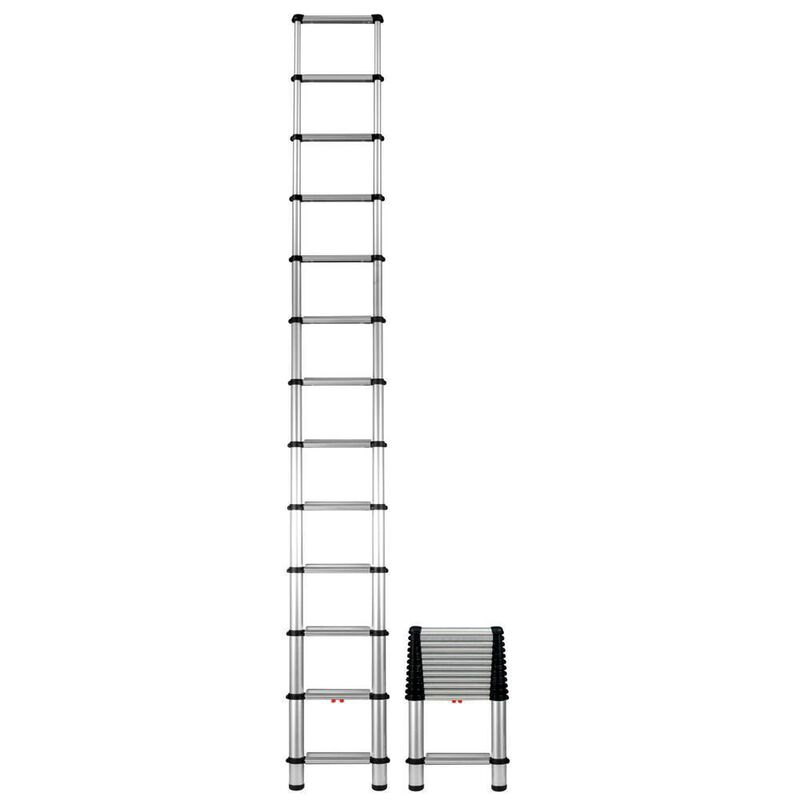 10.5 Foot Telescoping Extension Ladder image number 1