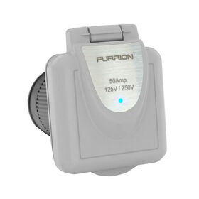 Furrion 50A Square Inlet, 125/250V