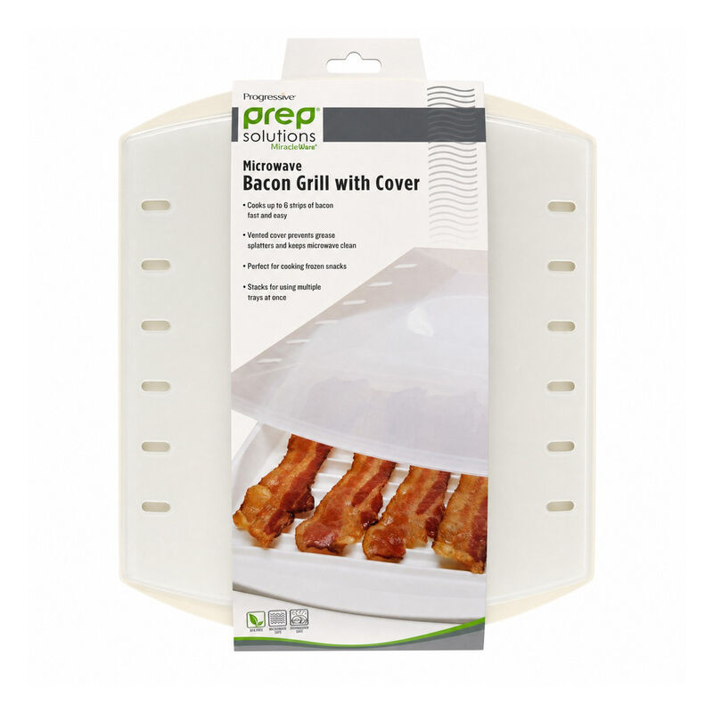 Prep Solutions MiracleWare Microwave Bacon Grill with Cover