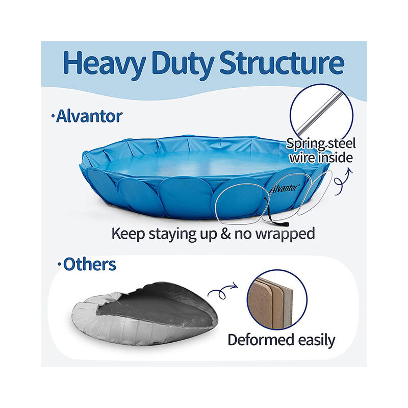 Alvantor Pet Swimming Pool, Large image number 7