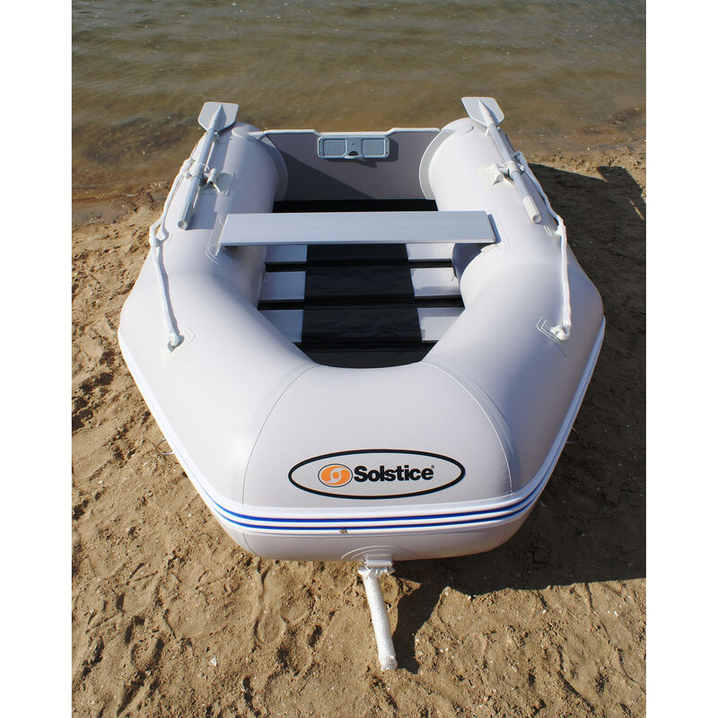 Solstice Sportster 3-Person Runbabout Inflatable Boat, Gray image number 2