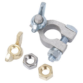 Ancor Tinned Brass Battery Terminal, Wing Nut, 3/8", 1 piece