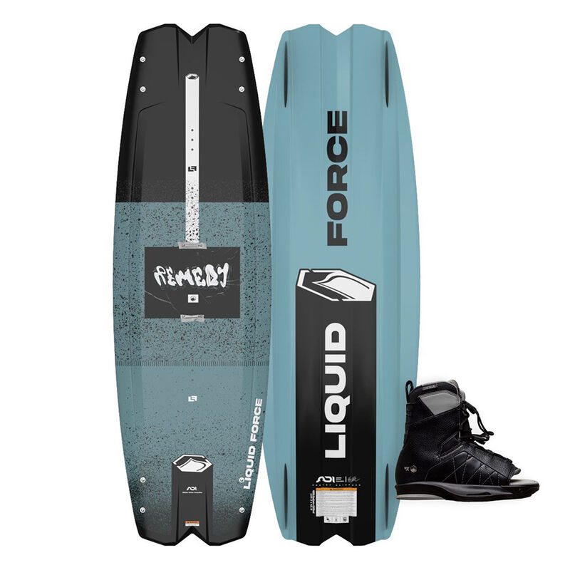 Liquid Force Remedy 138 Wakeboard with Transit 6X Bindings image number 1
