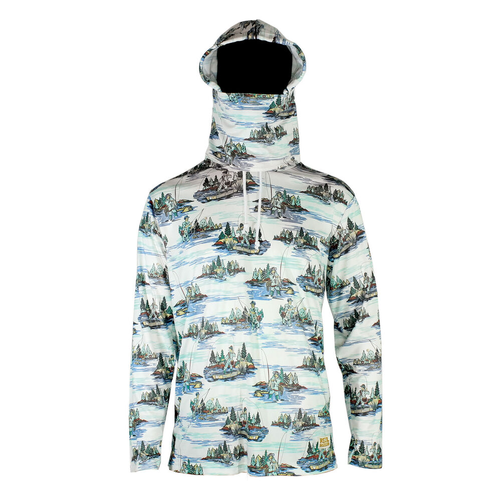 Reel Obsession Men S Lakeshore Long Sleeve Fishing Shirt Overton S
