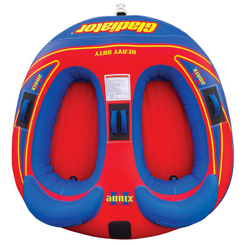 Gladiator Sonix II 2-Person Towable Tube With Lightning Valve image number 2