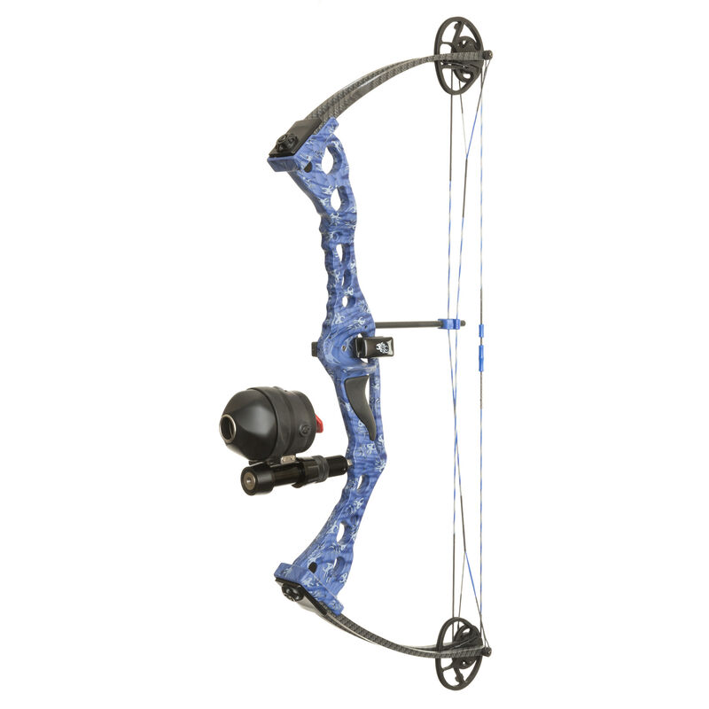Fin-Finder Poseidon Compound Bow with Spin Doctor Reel Bowfishing