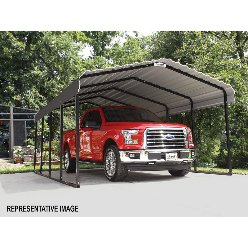 ShelterLogic Arrow Carport, 12'W x 29'L x 7'H image number 2