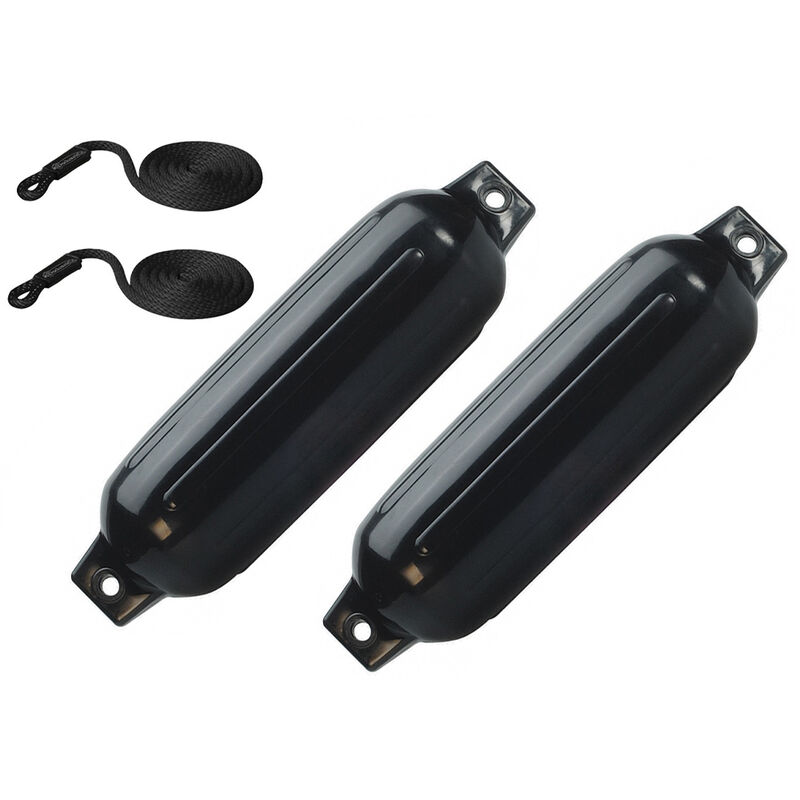 Dockmate Tuff Shield 4.5"x16" 2-pack with Fender Line