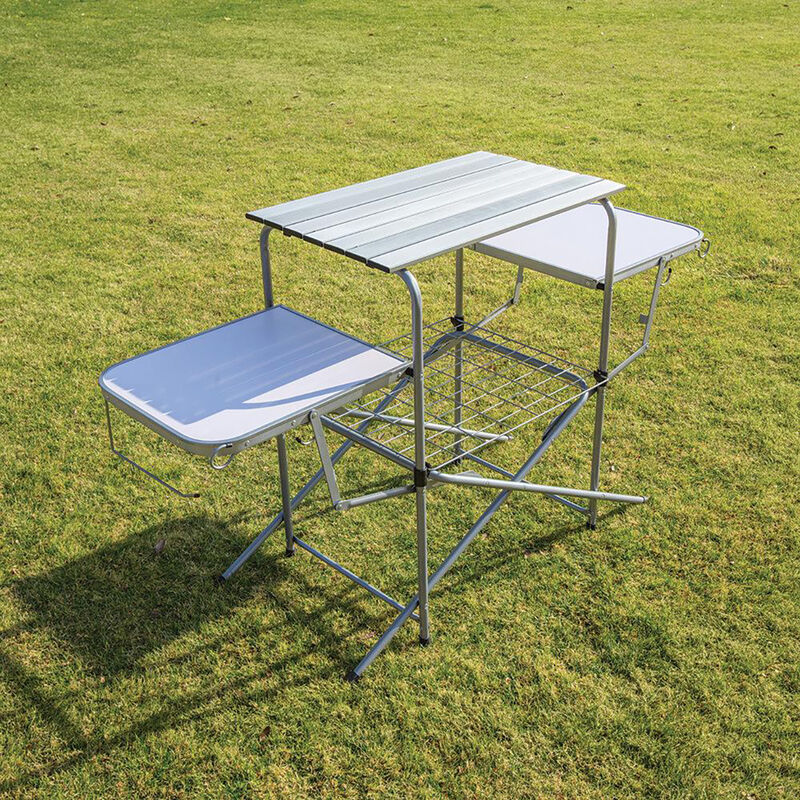 Folding Aluminum Grill Table image number 6