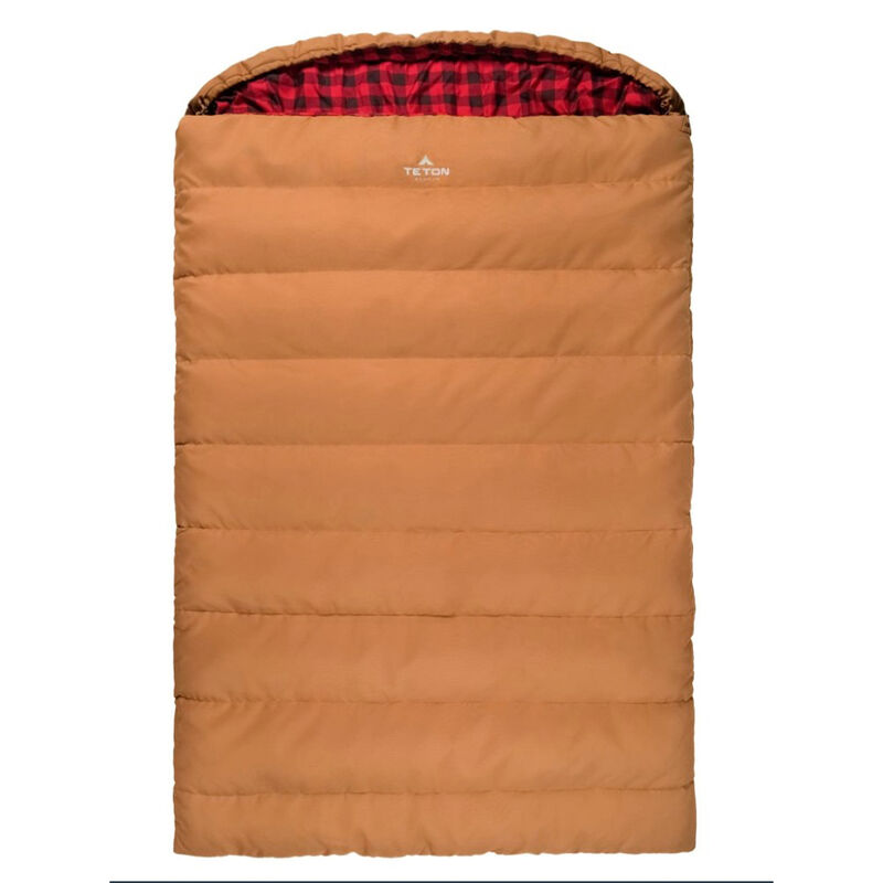 TETON Sports Bridger 20&deg;F Canvas Mammoth Double Sleeping Bag image number 5