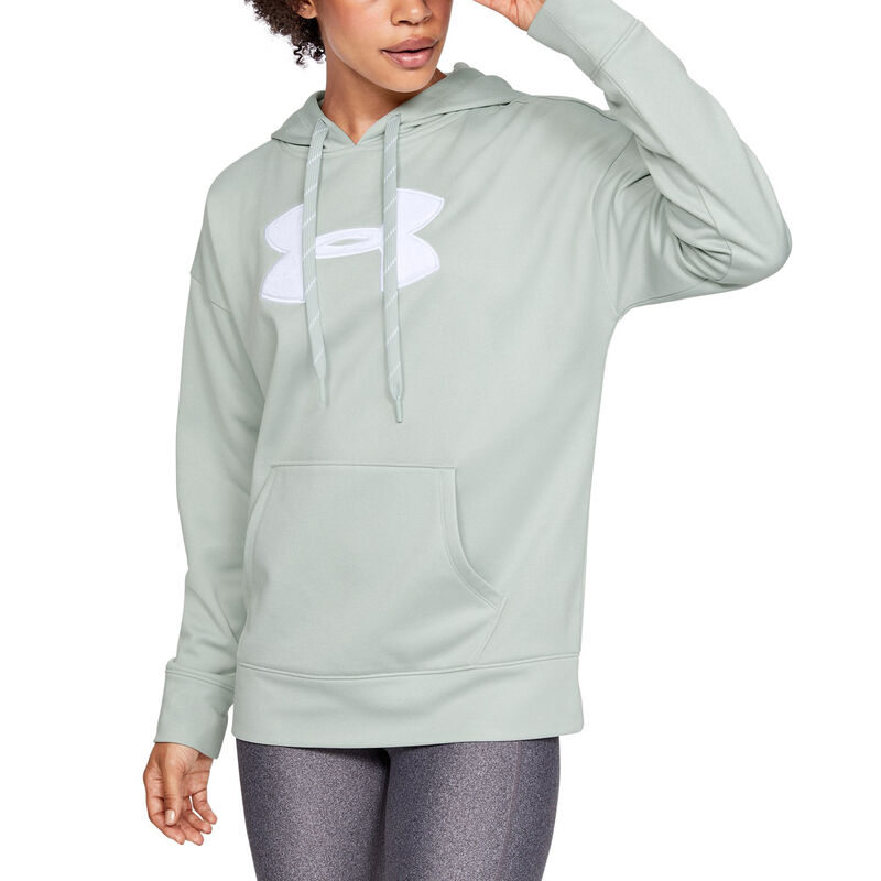  Under Armour Women's Armour Fleece Chenille Logo Hoodie image number 3