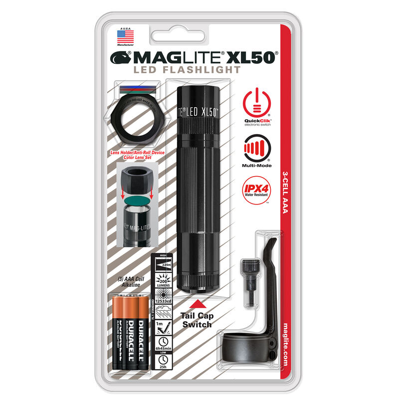 MAGLITE XL50 LED Flashlight Tactical Pack image number 1