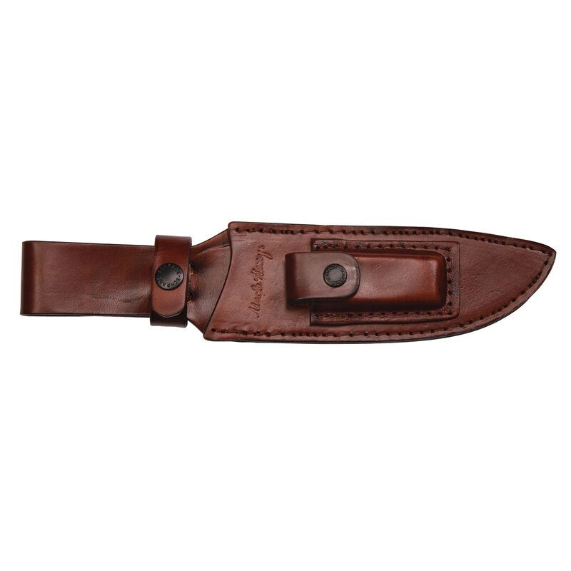 Uncle Henry Fixed Blade Knife with Leather Sheath & Sharpener image number 4