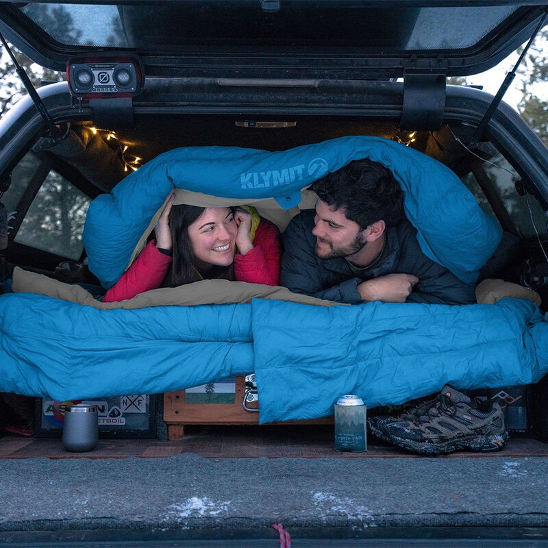 Klymit 30°F Two-Person Full-Synthetic Sleeping Bag image number 6
