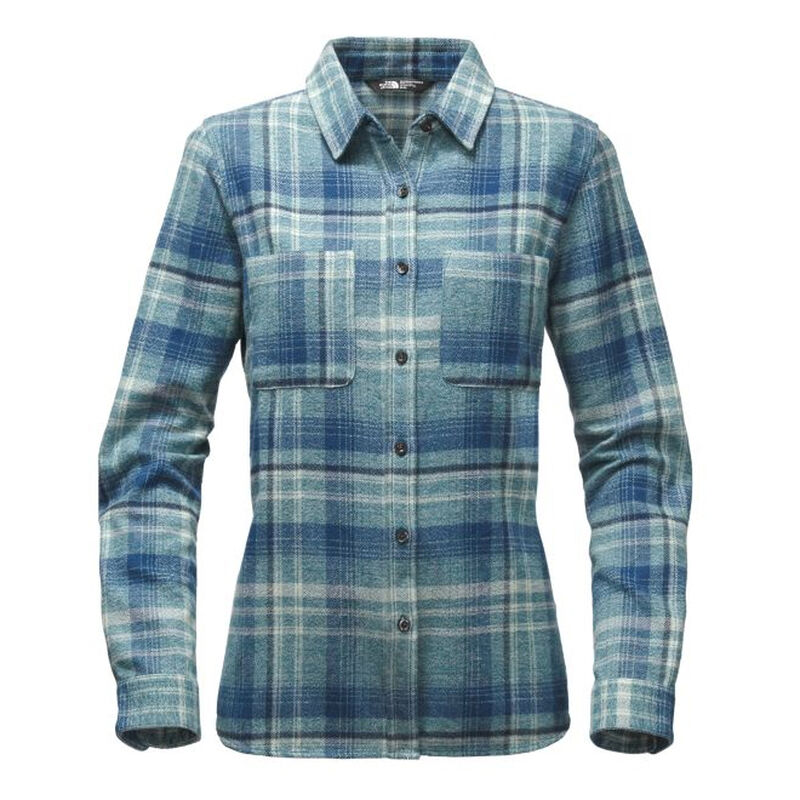 The North Face Women's Willow Creek Long-Sleeve Flannel Shirt image number 1