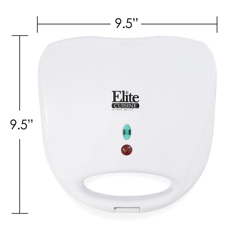 Elite Cuisine Belgian Waffle Maker  image number 6