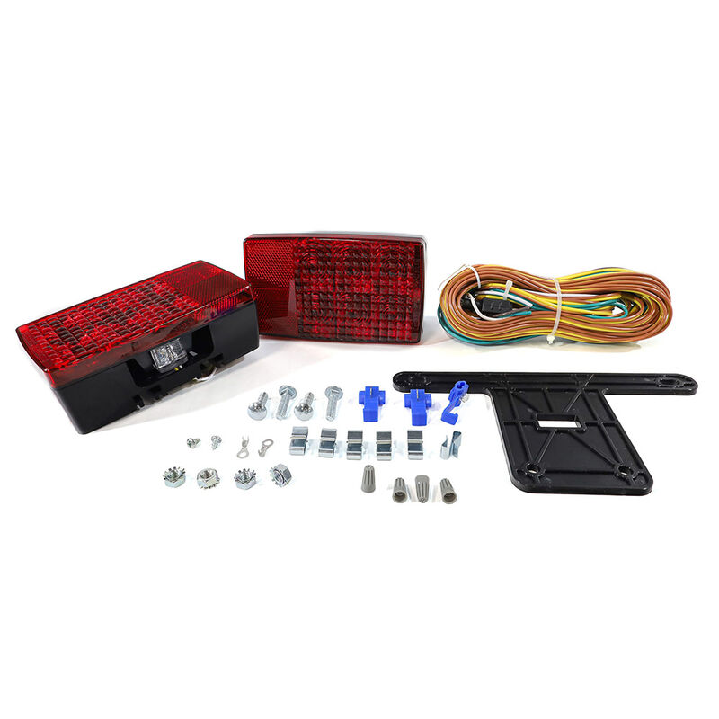 TecNiq T86 8-Function 6" Box Slim-Line Taillight Kit image number 2