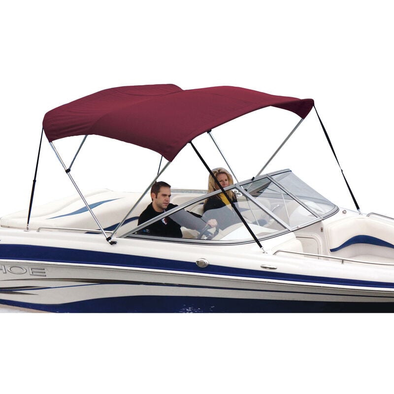 Bimini Top Sunbrella Fabric and Boot Only, 3-Bow 6'L, 46"/54"H, 79"-84"W image number 7