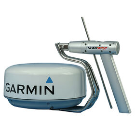 Scanstrut Self-Leveling Backstay Radar Mount (Fwd) - for Raymarine/Garmin Domes