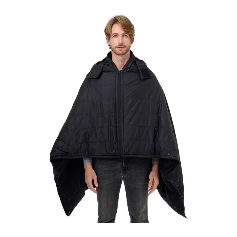 ORORO Heated Dual Control Poncho Blanket with 8 Heating Zones