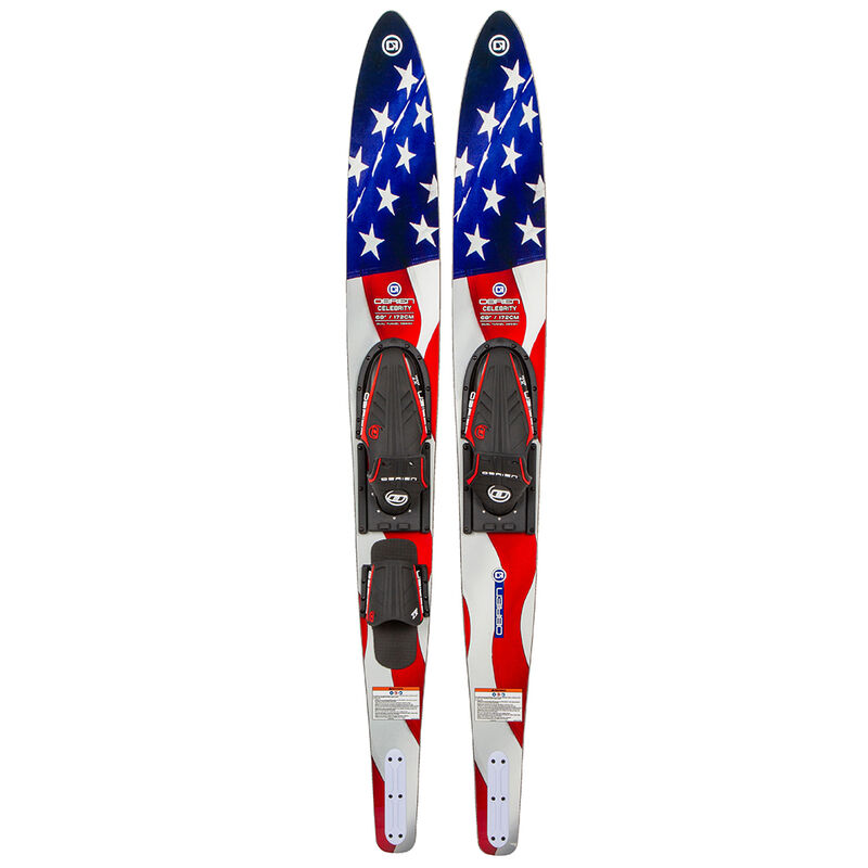 O'Brien Celebrity Combo Skis with X-7 Bindings image number 1