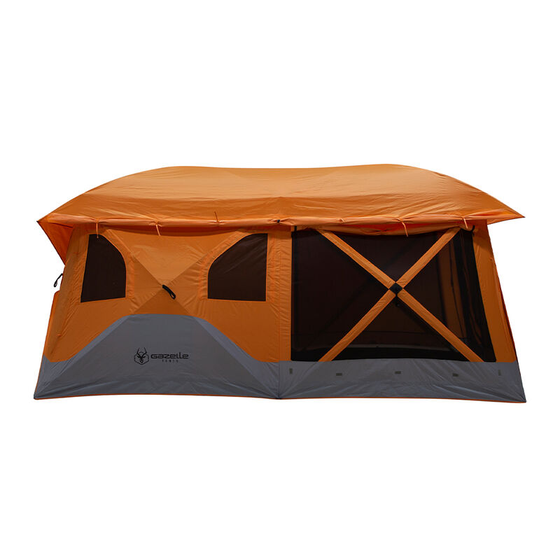 Gazelle Tents T4 Plus Hub Tent, Sunset Orange image number 3