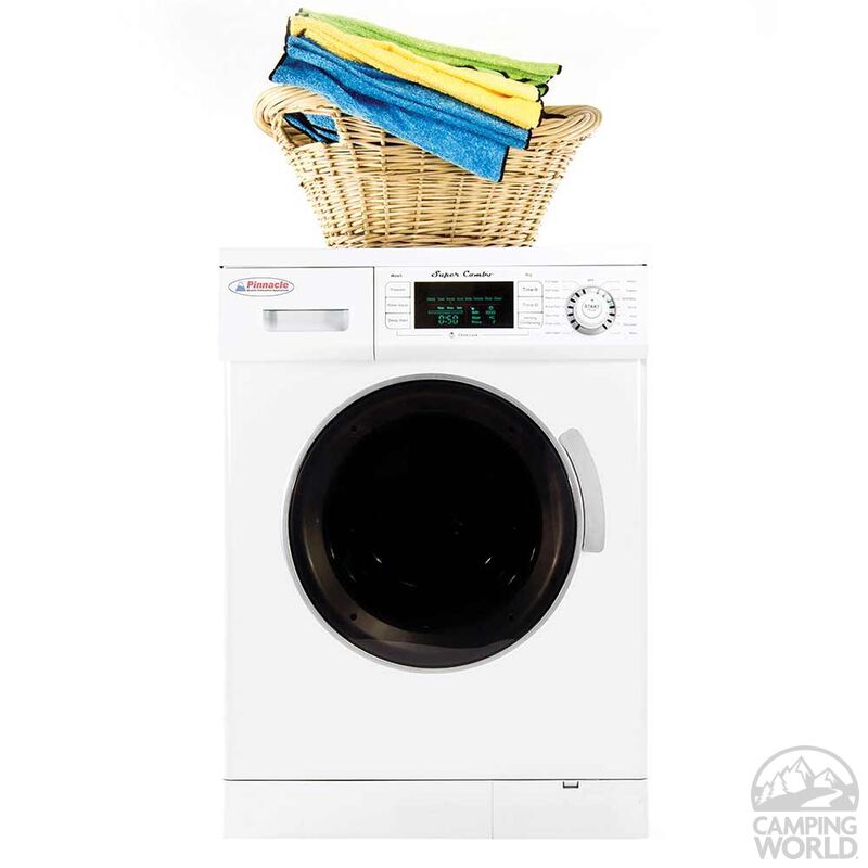 Pinnacle Super Combo Washer/Dryer 4400 with Automatic Water Level and Sensor Dry, White image number 3