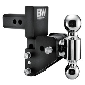 B&W Tow & Stow Class IV Trailer Hitch Ball Mount, 10,000 lb GTW, 1000 lb Tongue Weight