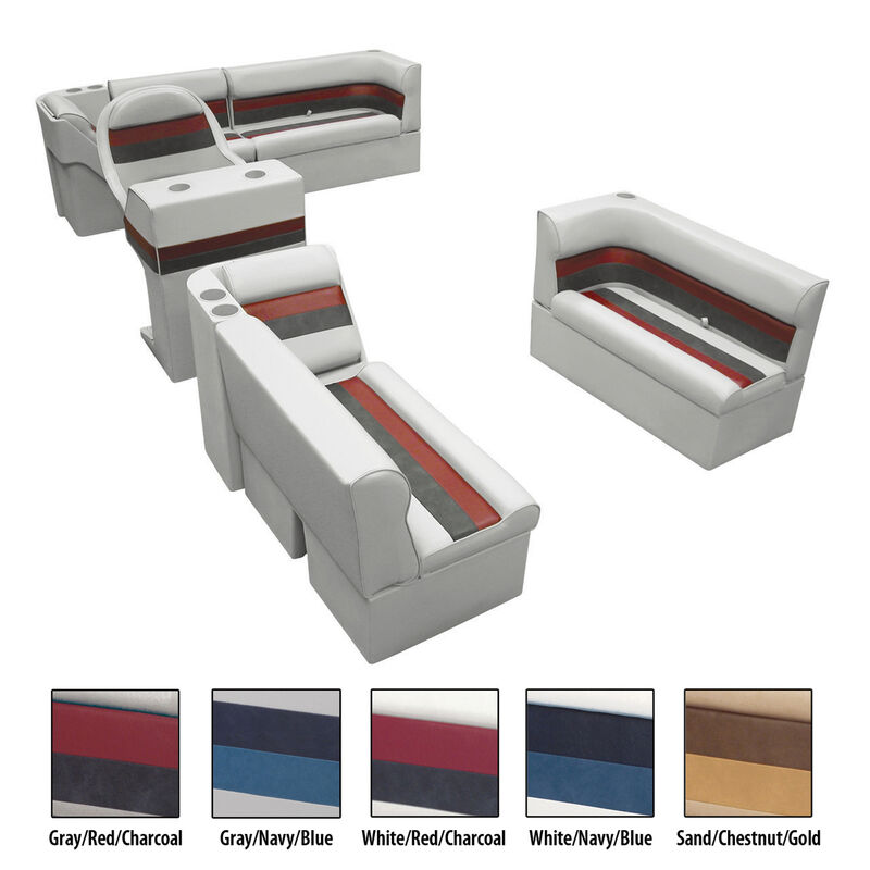 Toonmate Deluxe Pontoon Furniture w/Classic Base Complete Boat