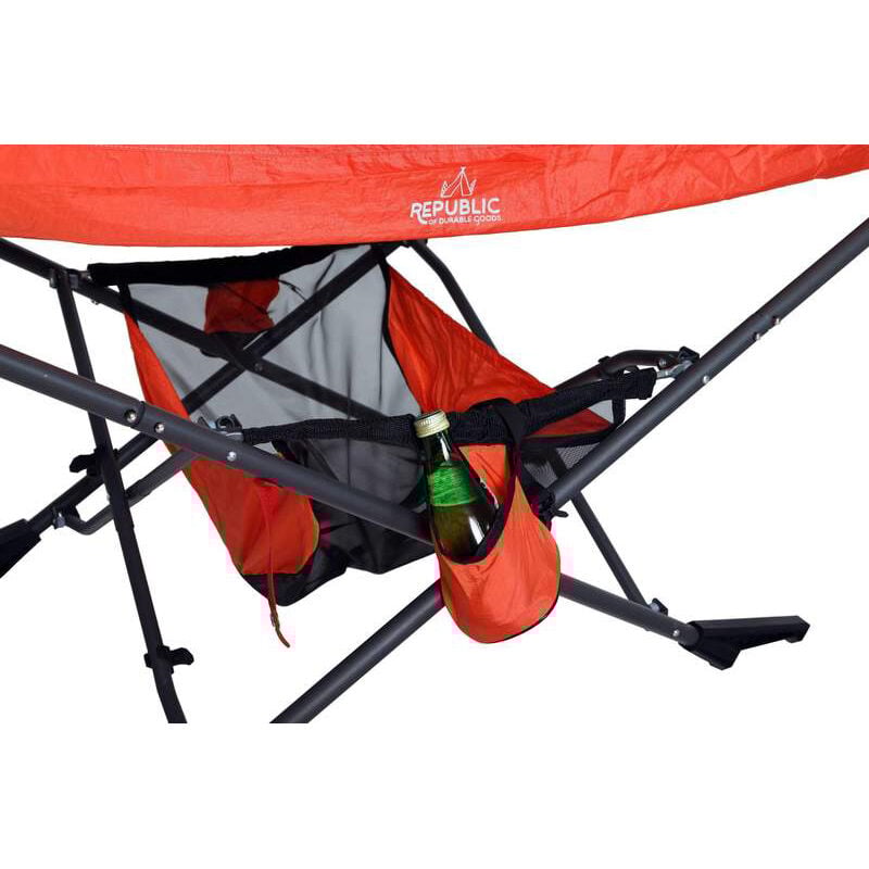Mock ONE Portable Folding Hammock, Orange/Gray image number 3